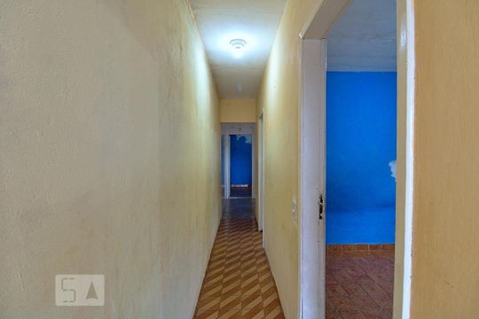 Corredor de casa para alugar com 2 quartos, 54m² em Jardim Paris, São Paulo
