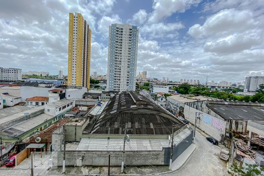 Vista do Quarto de apartamento para alugar com 2 quartos, 44m² em Maranhão, São Paulo