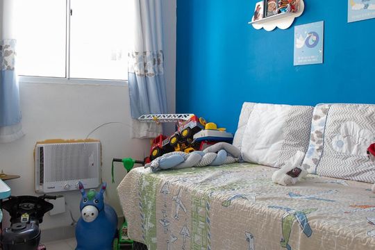 Quarto 1 de apartamento à venda com 2 quartos, 48m² em Vargem Pequena , Rio de Janeiro