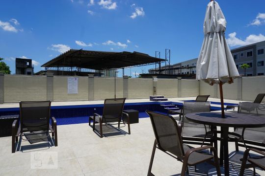 Área comum - Piscina de apartamento à venda com 2 quartos, 40m² em Campo Grande, Rio de Janeiro