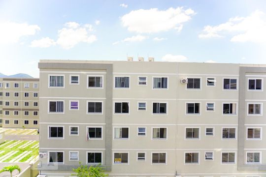 Vista do Quarto 1 de apartamento à venda com 2 quartos, 40m² em Campo Grande, Rio de Janeiro