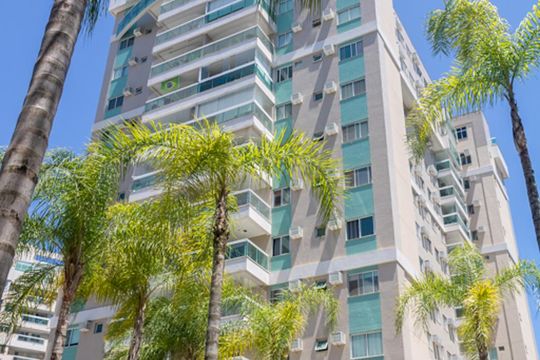 Fachada do Bloco de apartamento à venda com 3 quartos, 76m² em Jacarepaguá, Rio de Janeiro