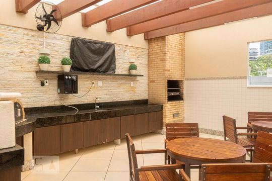 Área comum - Churrasqueira de apartamento à venda com 3 quartos, 76m² em Jacarepaguá, Rio de Janeiro