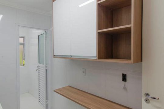 Cozinha de apartamento à venda com 3 quartos, 61m² em Vila Pierina, São Paulo