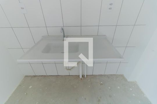 Cozinha de kitnet/studio à venda com 1 quarto, 24m² em Vila Ré, São Paulo
