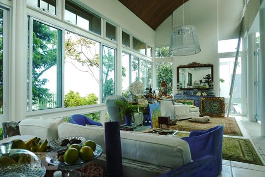 Sala/Cozinha de casa à venda com 5 quartos, 424m² em São Conrado, Rio de Janeiro