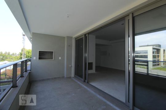 Varanda da sala de apartamento à venda com 3 quartos, 149m² em Tristeza, Porto Alegre