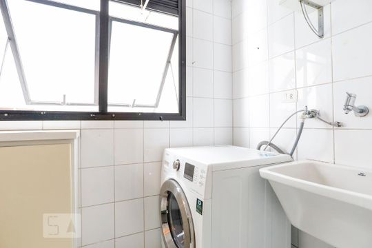 Área de Serviço de apartamento à venda com 3 quartos, 100m² em Santa Cecília, São Paulo