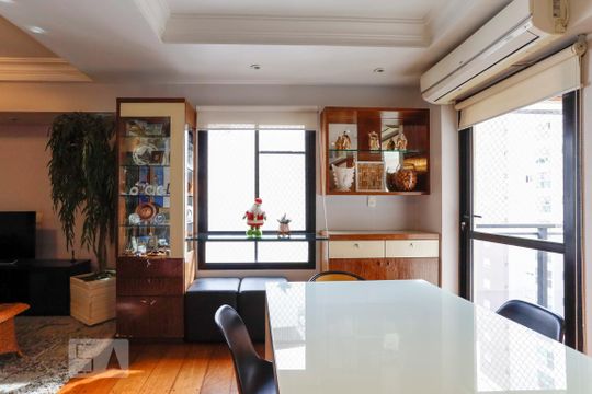 Sala de apartamento à venda com 3 quartos, 100m² em Santa Cecília, São Paulo