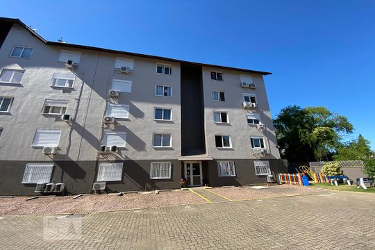 Fachada do bloco de apartamento para alugar com 2 quartos, 63m² em Boa Vista, Novo Hamburgo