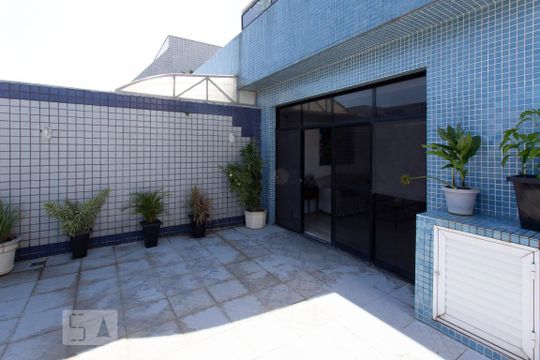 Varanda da Sala de apartamento à venda com 4 quartos, 368m² em Recreio dos Bandeirantes, Rio de Janeiro