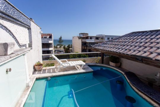 Piscina de apartamento à venda com 4 quartos, 368m² em Recreio dos Bandeirantes, Rio de Janeiro