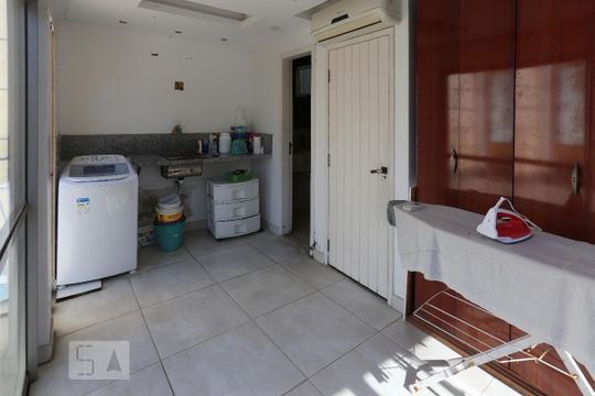 Área de Serviço de apartamento à venda com 4 quartos, 368m² em Recreio dos Bandeirantes, Rio de Janeiro