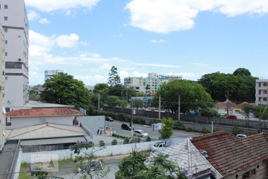 Vista Área De Serviço/Cozinha de apartamento à venda com 1 quarto, 40m² em Centro, Canoas