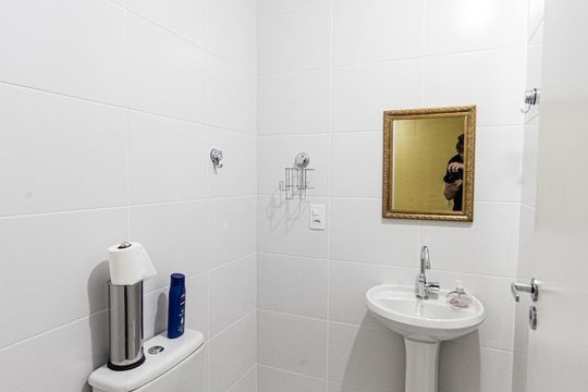 Banheiro  de apartamento para alugar com 1 quarto, 41m² em Tatuapé, São Paulo