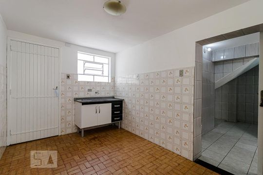 Cozinha de casa para alugar com 1 quarto, 40m² em Vila Moinho Velho, São Paulo