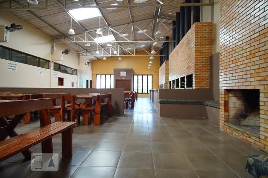 Área comum - Salão de festas de apartamento para alugar com 2 quartos, 55m² em Jardim Itu Sabará, Porto Alegre