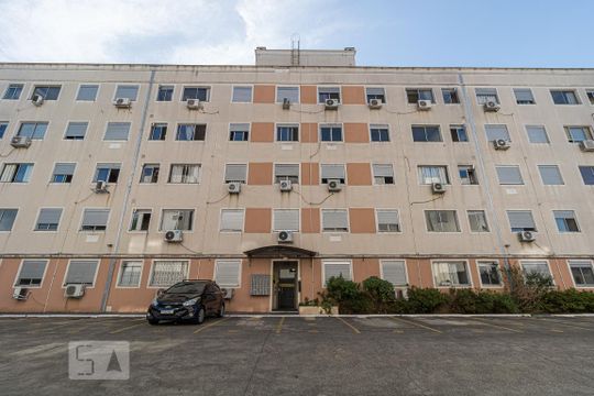 Fachada do bloco de apartamento à venda com 2 quartos, 105m² em Jardim Itu Sabará, Porto Alegre