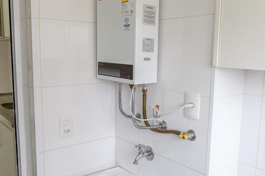 Área de Serviço de apartamento para alugar com 1 quarto, 45m² em Várzea da Barra Funda, São Paulo