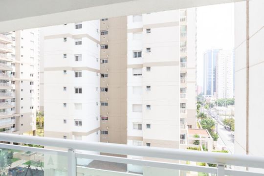 Vista da Suíte de apartamento para alugar com 1 quarto, 45m² em Várzea da Barra Funda, São Paulo