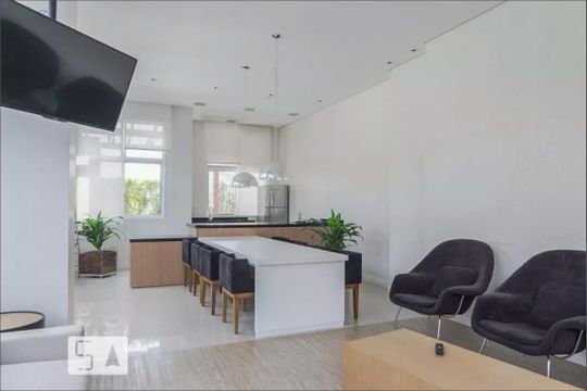 Área comum - Espaço Gourmet de apartamento para alugar com 1 quarto, 45m² em Várzea da Barra Funda, São Paulo