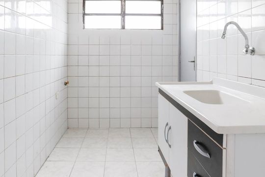 Cozinha de apartamento à venda com 1 quarto, 44m² em Centro, São Paulo