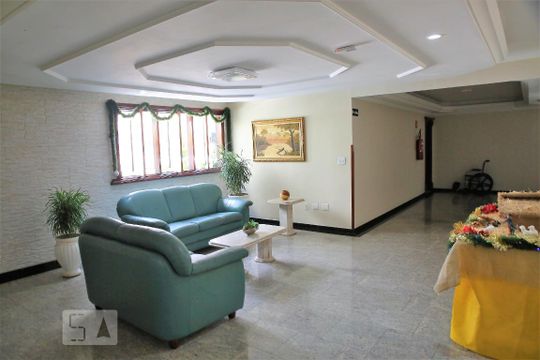 Hall de Entrada de apartamento para alugar com 4 quartos, 256m² em Canto do Forte, Praia Grande
