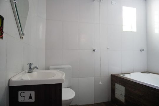Banheiro da Suíte 1 de casa à venda com 2 quartos, 300m² em Parque Artur Alvim, São Paulo