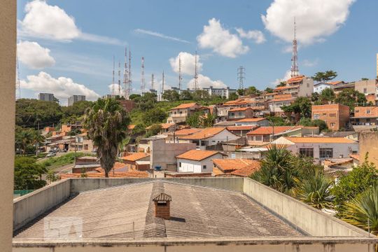 Vista da Sala de apartamento à venda com 2 quartos, 50m² em Vila Carminha, Campinas