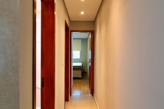 Corredor de apartamento para alugar com 2 quartos, 50m² em Vila Dora, Santo André