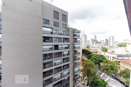 Vista da Varanda do Quarto de kitnet/studio para alugar com 1 quarto, 22m² em Vila Mariana, São Paulo