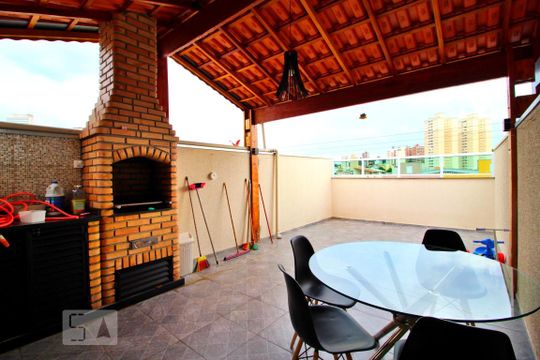 Espaço Gourmet de apartamento à venda com 2 quartos, 110m² em Jardim Bom Pastor, Santo André