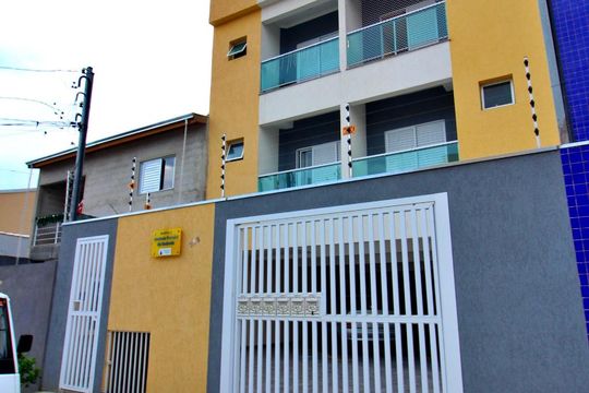 Fachada de apartamento à venda com 2 quartos, 110m² em Jardim Bom Pastor, Santo André