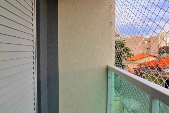 Varanda da Suíte de apartamento à venda com 2 quartos, 110m² em Jardim Bom Pastor, Santo André
