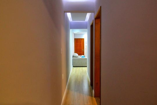 Corredor de apartamento à venda com 2 quartos, 110m² em Jardim Bom Pastor, Santo André