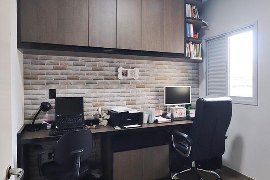 Escritório de apartamento à venda com 4 quartos, 180m² em Campestre, Santo André