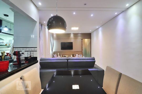 Sala de apartamento à venda com 4 quartos, 180m² em Campestre, Santo André