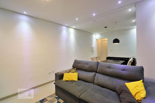 Sala de apartamento à venda com 4 quartos, 180m² em Campestre, Santo André