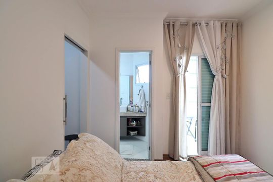Quarto Suíte de apartamento à venda com 4 quartos, 180m² em Campestre, Santo André