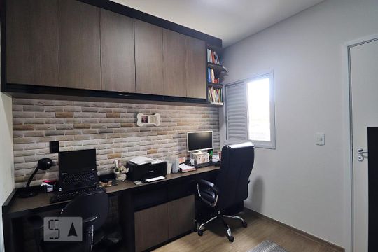 Escritório de apartamento à venda com 4 quartos, 180m² em Campestre, Santo André
