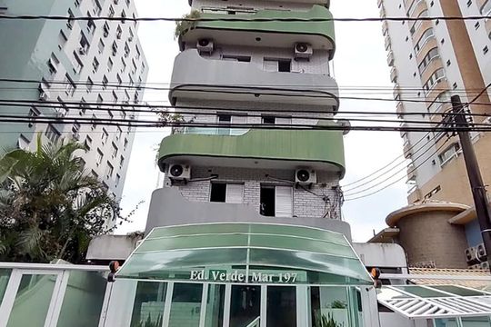 Fachada de apartamento para alugar com 3 quartos, 175m² em Boa Vista, São Vicente