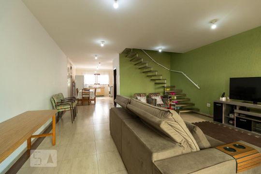 Sala de casa à venda com 3 quartos, 280m² em Nova Gerty, São Caetano do Sul
