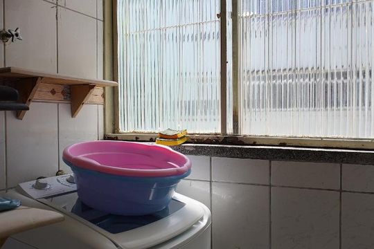 Cozinha - Area de Serviço de kitnet/studio para alugar com 1 quarto, 34m² em Vila Ipiranga, Porto Alegre