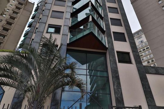 Fachada de apartamento à venda com 1 quarto, 36m² em Jardins, São Paulo