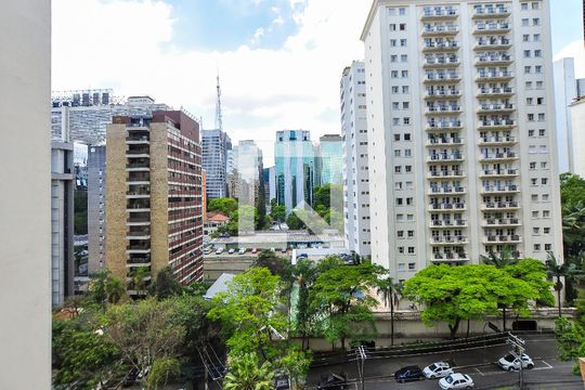 Varanda do Quarto 3 de apartamento à venda com 3 quartos, 300m² em Jardim Paulista, São Paulo