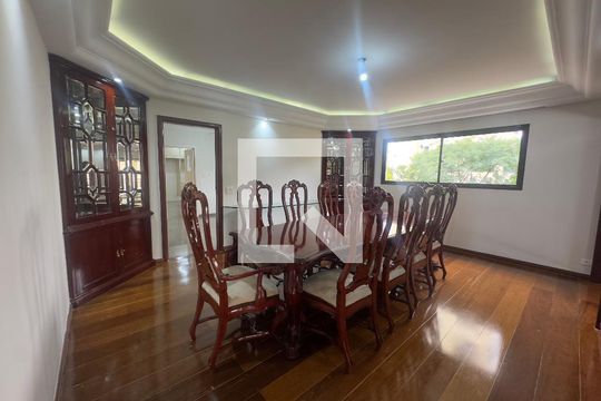 Sala de Jantar  de apartamento para alugar com 5 quartos, 424m² em Real Parque, São Paulo