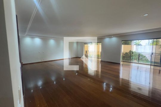 Sala  de apartamento para alugar com 5 quartos, 424m² em Real Parque, São Paulo