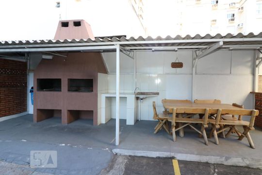 Área comum - Churrasqueira de apartamento à venda com 1 quarto, 39m² em Passo D’areia, Porto Alegre