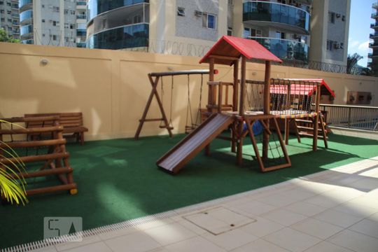 Área comum de apartamento para alugar com 3 quartos, 76m² em Jacarepaguá, Rio de Janeiro