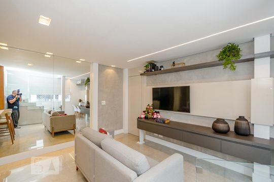 Sala de apartamento à venda com 2 quartos, 140m² em Buritis, Belo Horizonte